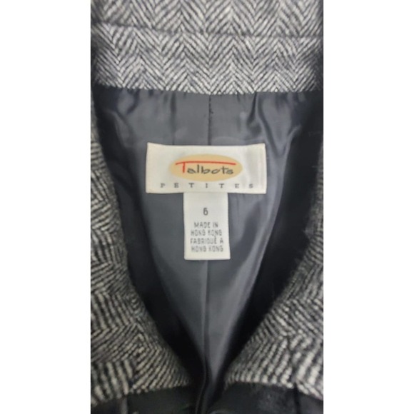Gray Talbots  Women Blazer Size 6 - Picture 5 of 5